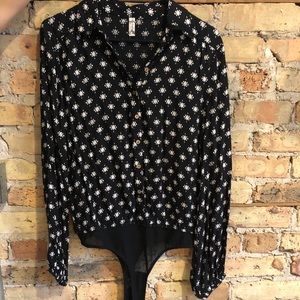 Free people blouse body suit